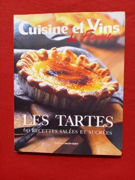 Livre "les tartes - 60 recettes salées et sucrées"