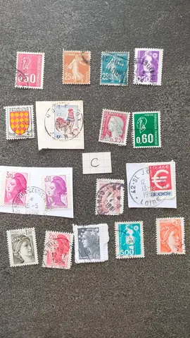 Timbres français lot C