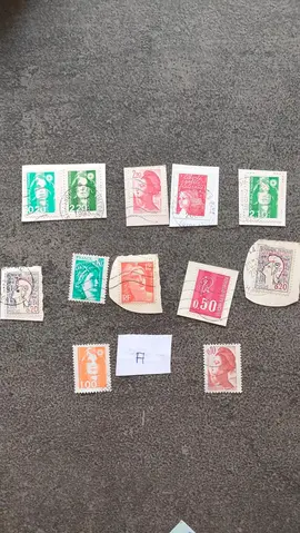 Timbres français lot A