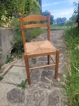 chaise en bois
