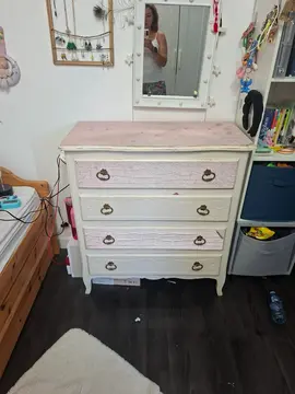 commode en bois a retaper