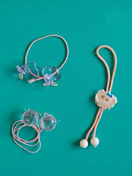 RÉSERVÉ - Élastiques enfants avec jolis motifs