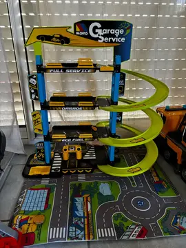 garage avec tapis