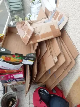 cartons et cagettes