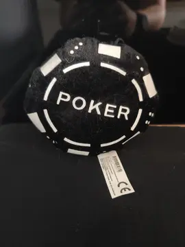 peluche jeton de poker