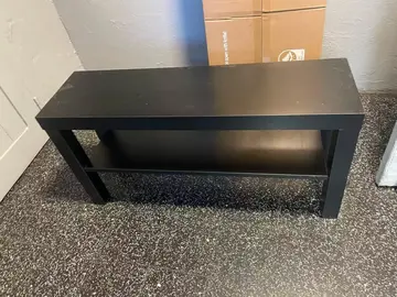 Meuble TV noir 90cm