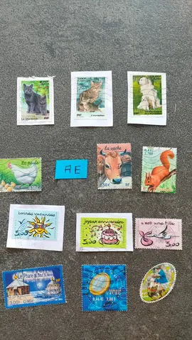 Timbres français lot AE