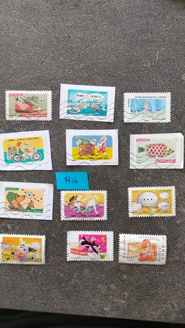 Timbres français lot AG