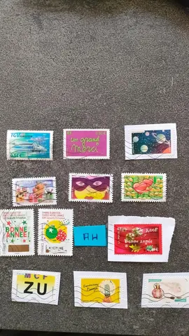 Timbres français lot AH