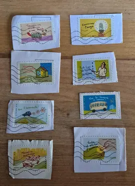 Timbres - France - séries lot 5