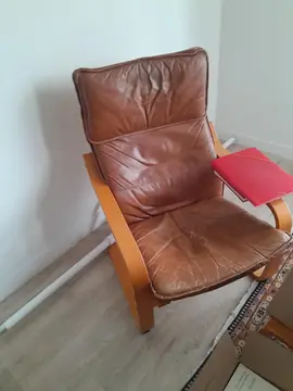 fauteuil ikea cuir