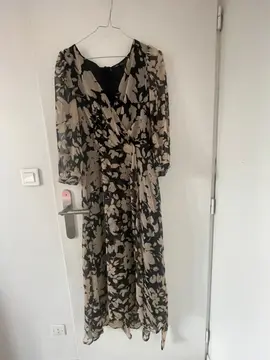 robe longue imprimée t unique