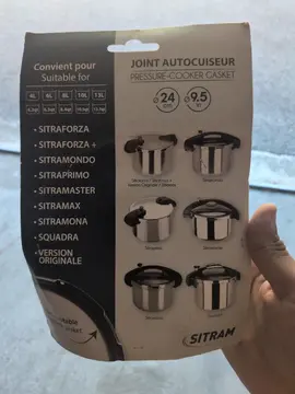 joint caoutchouc pour cocotte-minute sitram