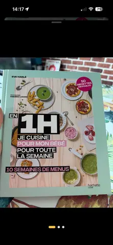 livre recette bébé