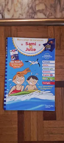 cahier de vacances ce2 cm1 fait au crayon