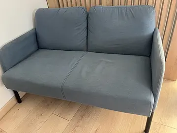 Canapé IKEA tissu bleu