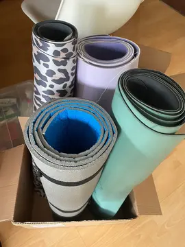 Lot de tapis de yoga et de camping