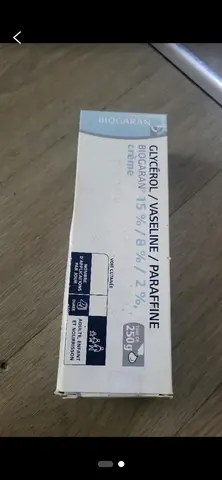 Crème Paraffine, Vaseline, Glycérol