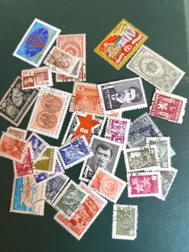 lot unique timbres CCCP