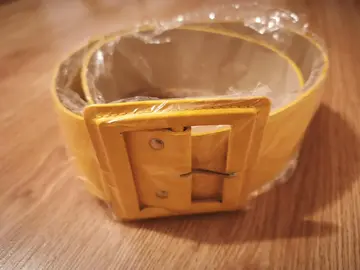 ceinture jaune long 1.10m