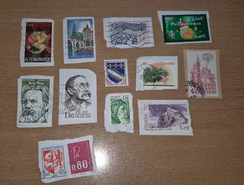Timbres - France oblitérés lot 2 (3 juillet)