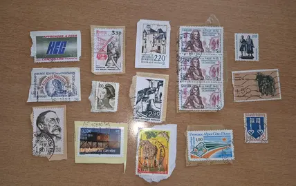 Timbres - France oblitéré lot 3 (3 juillet)