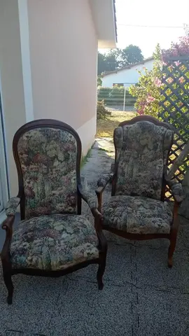 fauteuils bois