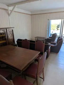 table chêne 2 allonges