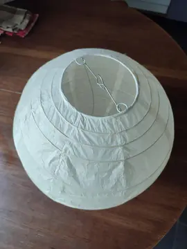abat jour tanterne chinoise / japonaise en papier