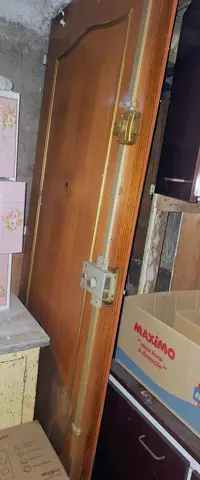 Porte d'entrée blindée côté extérieur