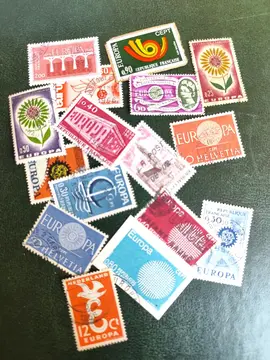 lot unique timbres Europa