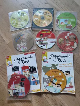 2 revues j'apprends à lire avec CD + Divers CDs d'histoires