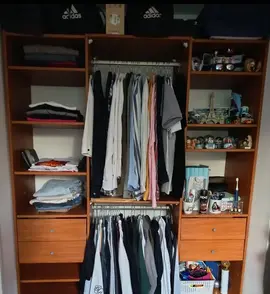 Dressing Bois 2 colonnes