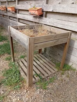 Potager surélevé en bois