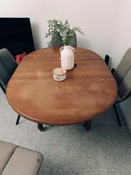 donne table en bois hêtre
