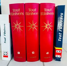 Lot de classeurs « Tout l’univers »
