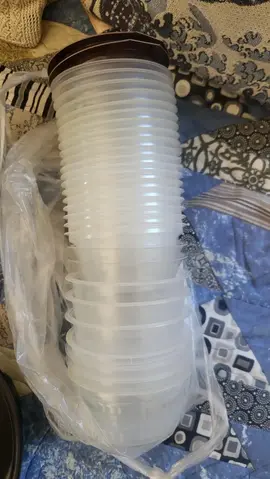 coupelles en plastique