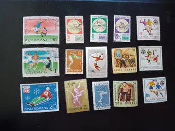 Timbres // Roumanie - Sports