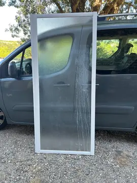 porte et paroi de douche pour angle