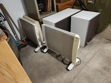 3 radiateurs électriques (convecteurs)