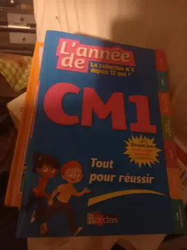 livre année de cm1