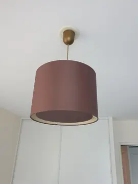 plafonnier marron