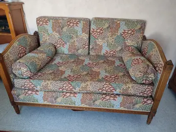 banquette lit à restaurer