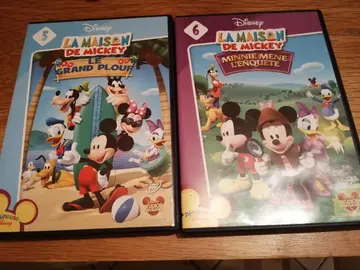 2 DVD La maison de Mickey N° 5 et 6