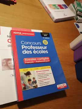 Livres de préparation au concours de professeur des écoles