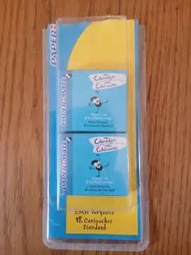 12 cartouches encre stylo plume
