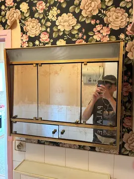 meuble salle de bain vintage