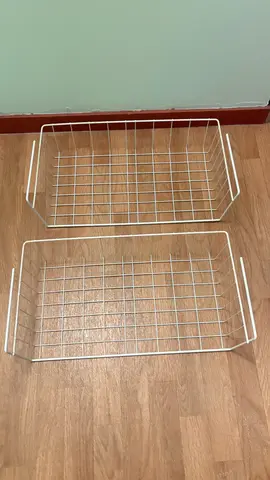 paniers métal placard