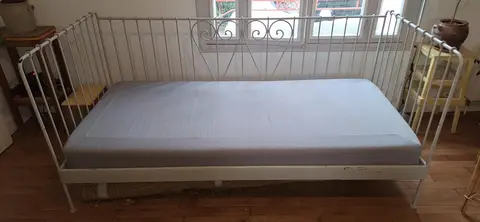 Canapé-lit avec sommier-matelas