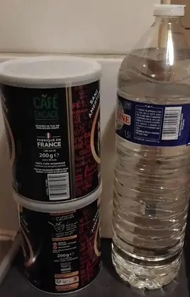 2 boites en métal pour stockage